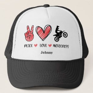 MOTOKROSS-Liebe Personalisiert Truckerkappe