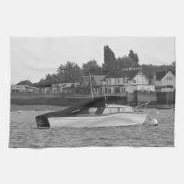 Motor Boat Jane Handtuch