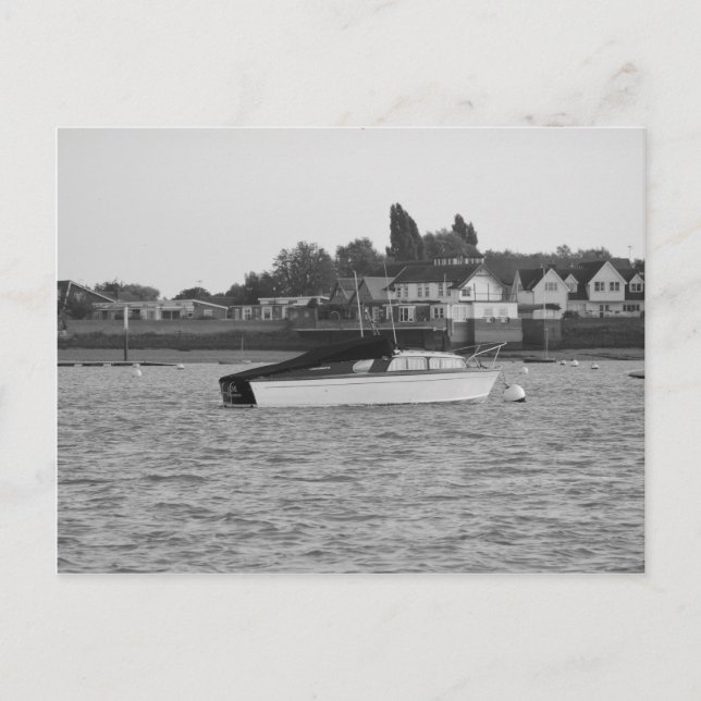 Motor Boat Jane Postkarte (Vorderseite)