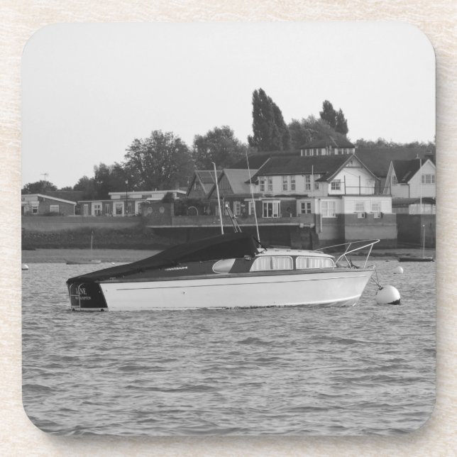 Motor Boat Jane Untersetzer (Vorderseite)