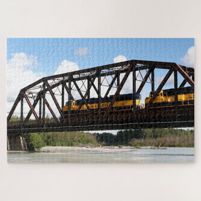 Motor der Alaska-Eisenbahn (Horizontal)