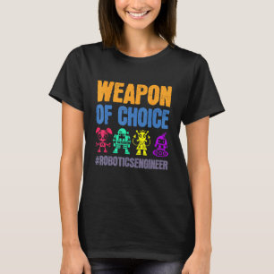 Motor für Robotik-Robotikingenieur T-Shirt