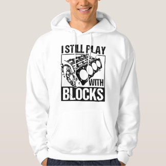 Motor I spiel noch immer mit Bausteinen für Autome Hoodie