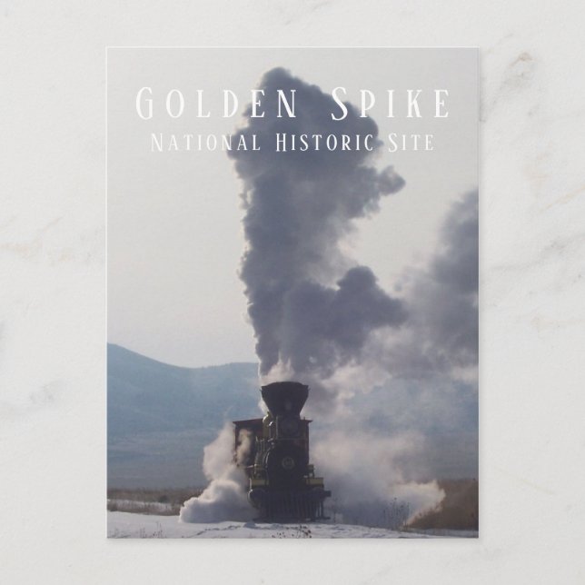 Motor "Jupiter" bei Golden Spike NHS, Utah Postkarte (Vorderseite)