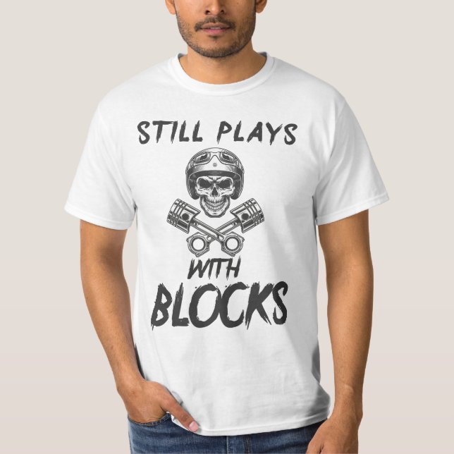 Motor Mechanischer Spaß für Autos T-Shirt (Vorderseite)