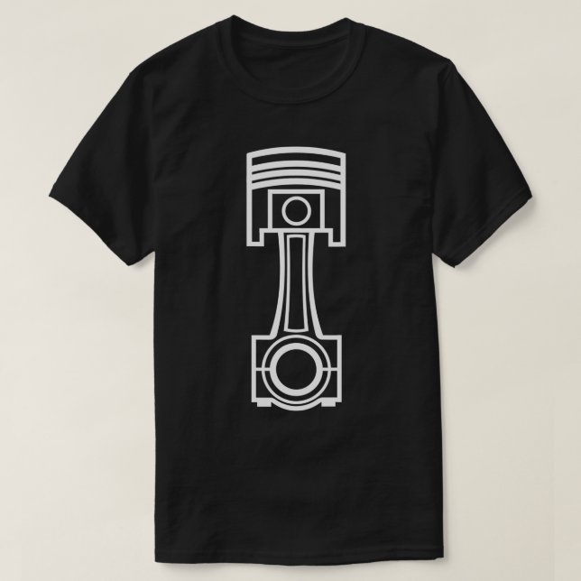 Motor Piston T-Shirt (Design vorne)