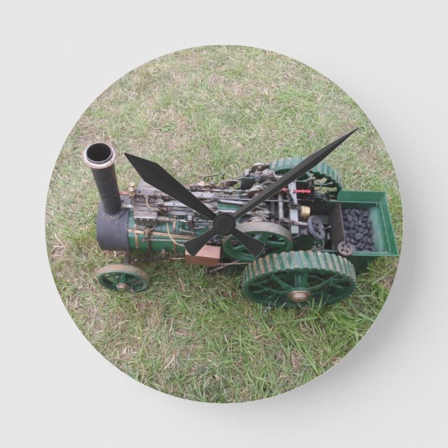 Motor Runde Wanduhr (Vorderseite)
