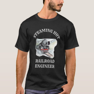 Motor-Triebfahrzeugführer für Dampfbordmotoren T-Shirt
