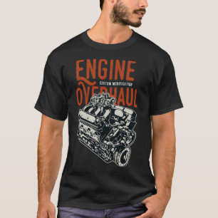 Motor-Überarbeitung T-Shirt