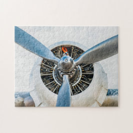 Motor und Blauer Propeller