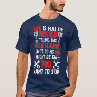 Motor von DieselReparatur-Werkstatt T-Shirt