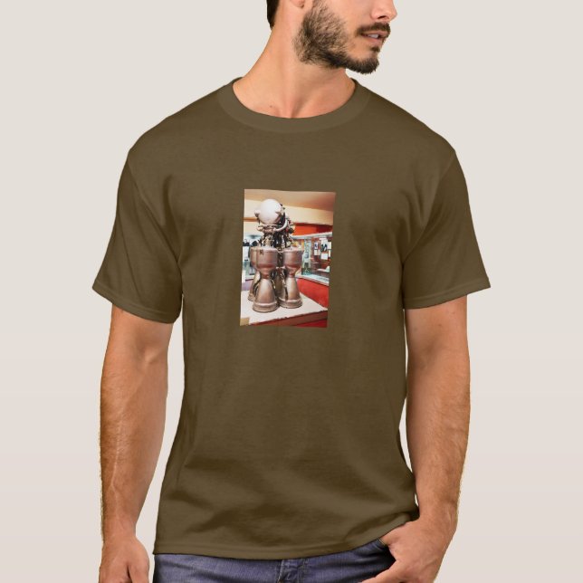 Motor von Flüssigraketen T-Shirt (Vorderseite)