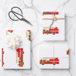 Motor-Wrapping-Papier für LKW Geschenkpapier Set