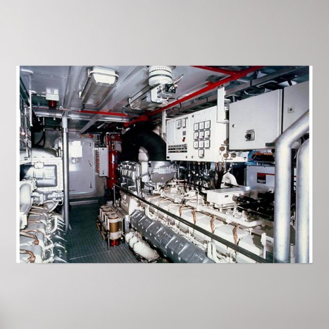 Motor Zimmer 3 Größe 22 x 15 Poster (Vorne)