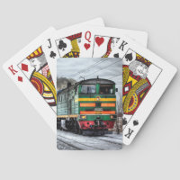 Motor-Zugkarten für die Lokomotive-Dampfbahn
