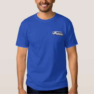 Motor-Zuhause Besticktes T-Shirt