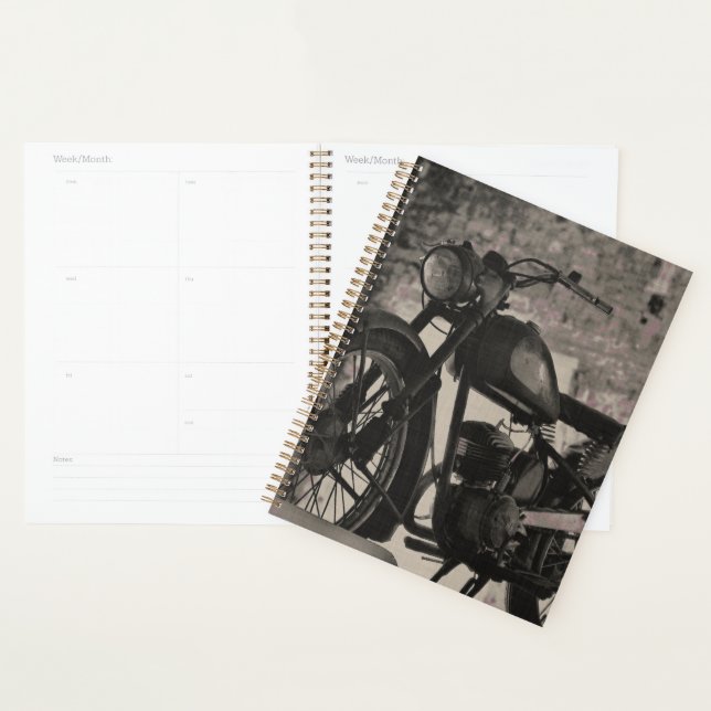 Motorbike Motorcycle Biker Riker Motorbike (Devant avec enveloppe)