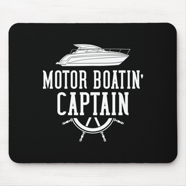 Motorboot Geschwindigkeit Rennboot Leistung  Mousepad (Vorne)