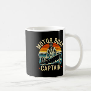 Motorboot Kapitän Funny Pontoon Boot Motorboot Kaffeetasse