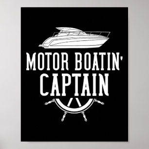 Motorboot Poster
