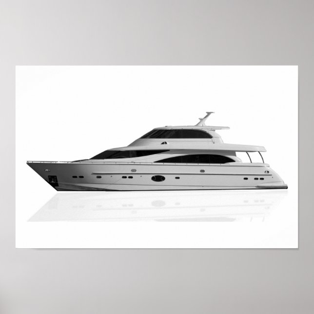 Motorboot Poster (Vorne)