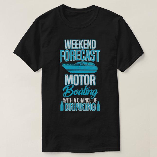 Motorboot T-Shirt (Design vorne)