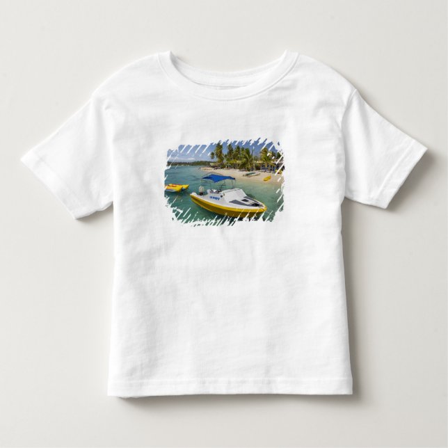 Motorboot und Bananenboot Kleinkind T-shirt (Vorderseite)