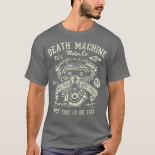 Motorcycle Death Machine Motor Co  T-Shirt
