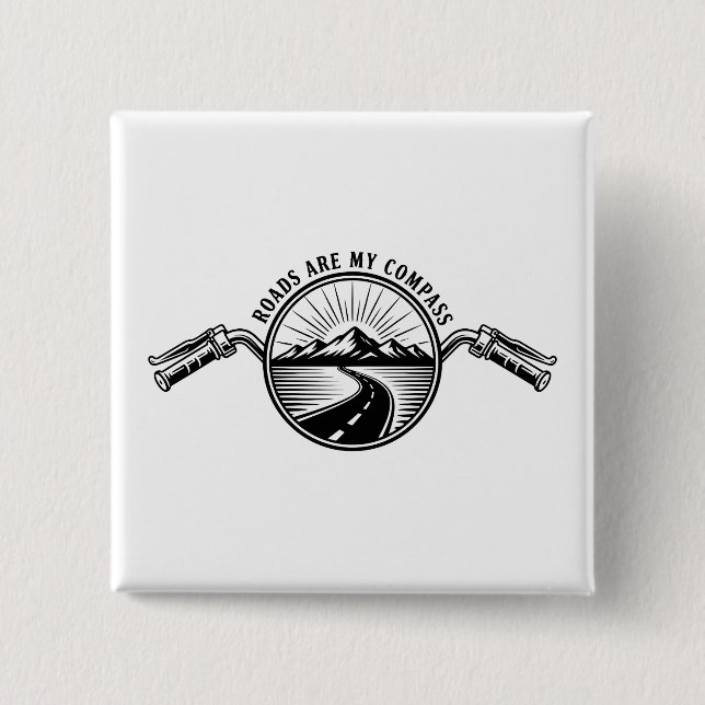 Motorcycle Horizon Adventure      Button (Vorderseite)