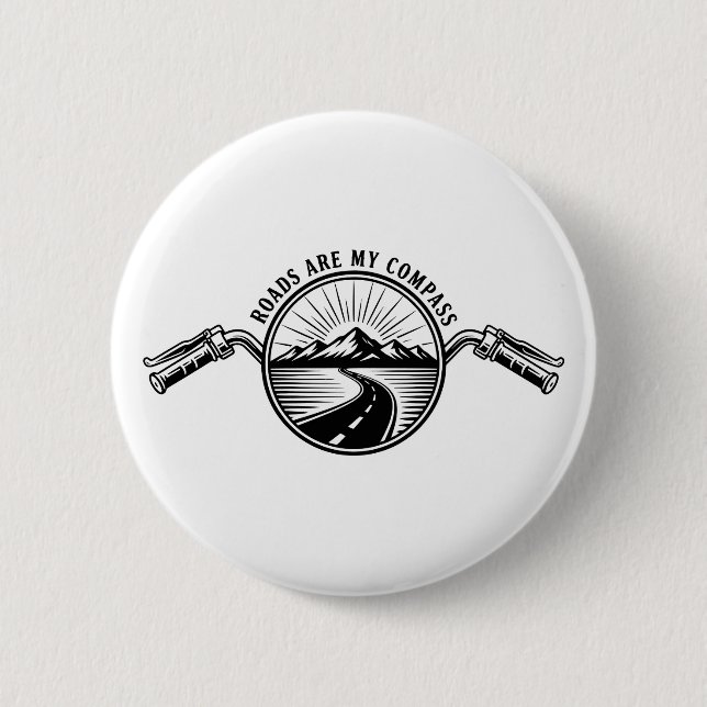 Motorcycle Horizon Adventure      Button (Vorderseite)