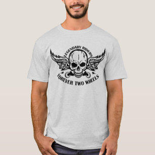 Motorcycle legendary riders forever two wheels tet T-Shirt