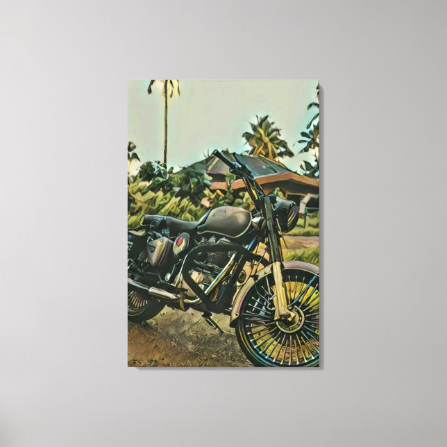 Motorcycle lover gift leinwanddruck (Vorderseite)