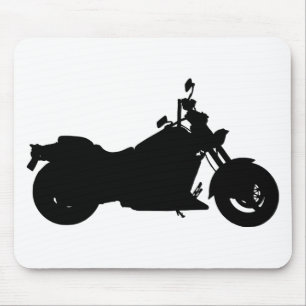 Motorcycle Silhouette Mousepad