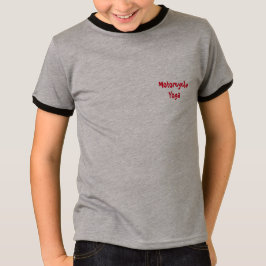 Motorcycle Yoga Basic Ringer T-Shirt