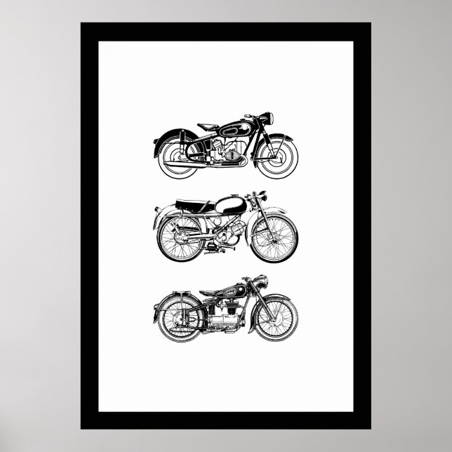 Motorcycles Poster (Vorne)
