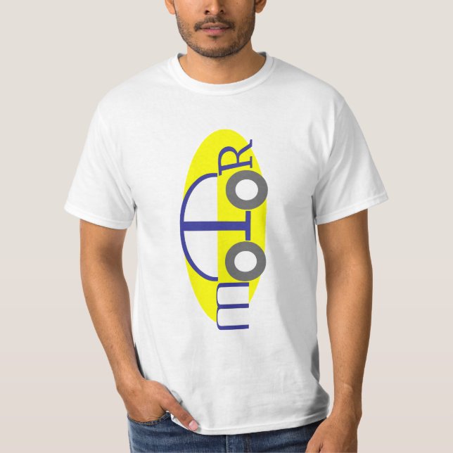 Motorendesign T-Shirt (Vorderseite)