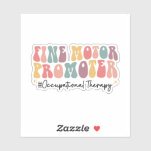 Motorenförderer, Berufstherapie Aufkleber