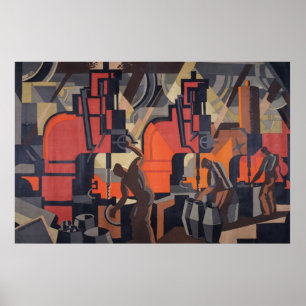 Motorenindustrieplakat VON 14,95 Poster