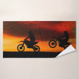 Motorhandtuch Badhandtuch Set