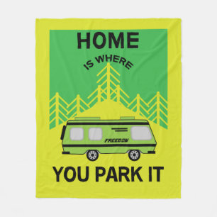 Motorhome-Camping   CAMPING   RV Tasse Fleecedecke