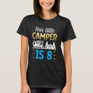 Motorhome Camping Retro Caravan Rv Anhänger dieser T-Shirt
