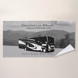 Motorhome RV Camper Badehandtuch