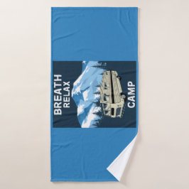 Motorhome RV | Camper | Reisebus | Retro-Tasse Badehandtuch