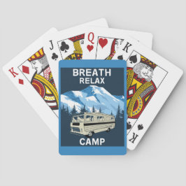 Motorhome RV | Camper | Reisebus | Retro-Tasse Spielkarten
