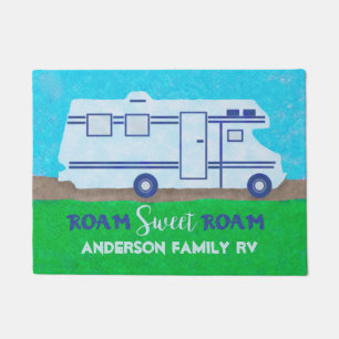 Motorhome RV Camper Reisen Van Roam Individuelle Fußmatte
