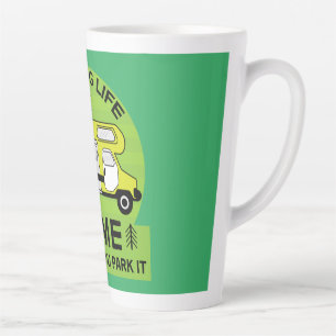 Motorhome RV Motorhome Camping Life Latte Tass Milchtasse