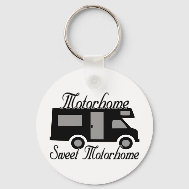 Motorhome Sweet Motorhome RV Schlüsselanhänger (Vorderseite)