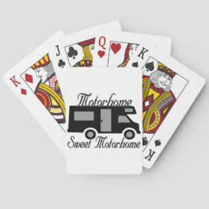Motorhome Sweet Motorhome RV Spielkarten