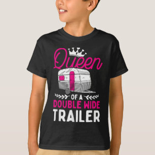 Motorhome Wohnmobil Camping Camper Queen eines Dou T-Shirt
