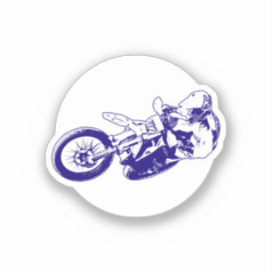 Motorkreuz Aufkleber